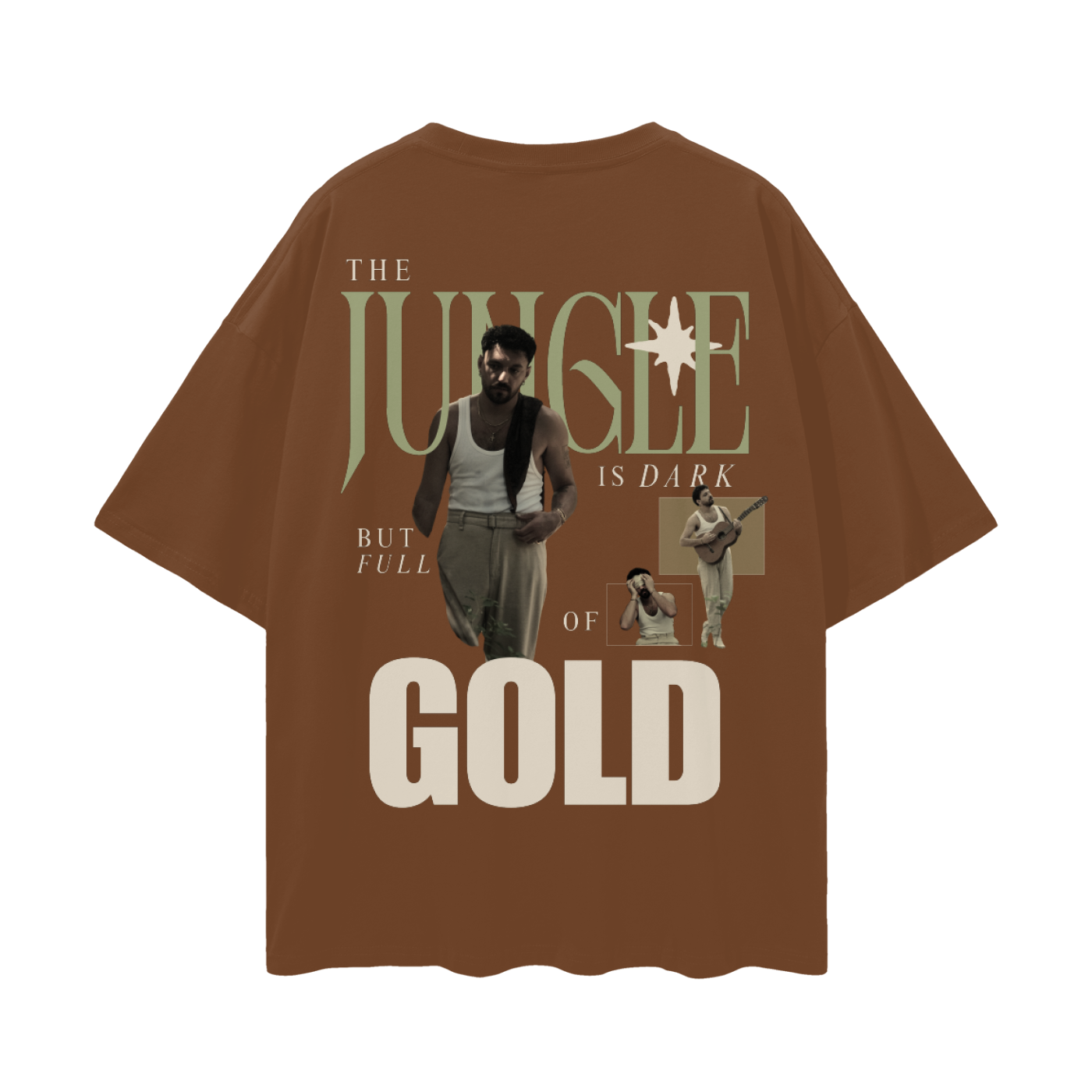 Brown Lew Apollo 'Jungle' Shirt - Unisex